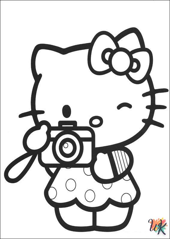 Dibujos para Colorear Hello Kitty 54