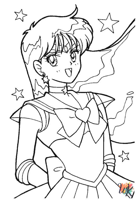 Dibujos para Colorear Sailor Moon 61