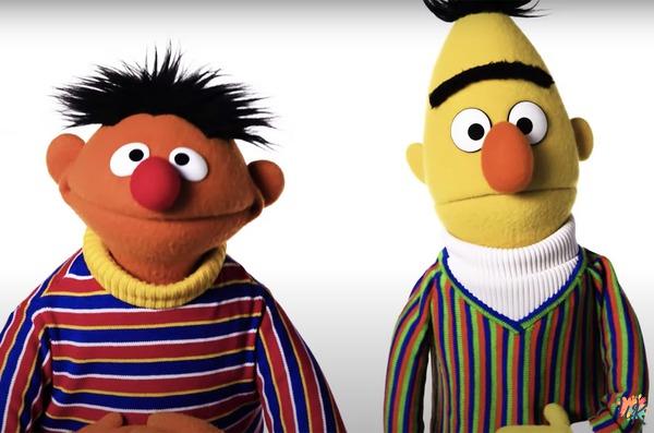 12 Dibujos Para Colorear Sesame Street Bert and Ernie