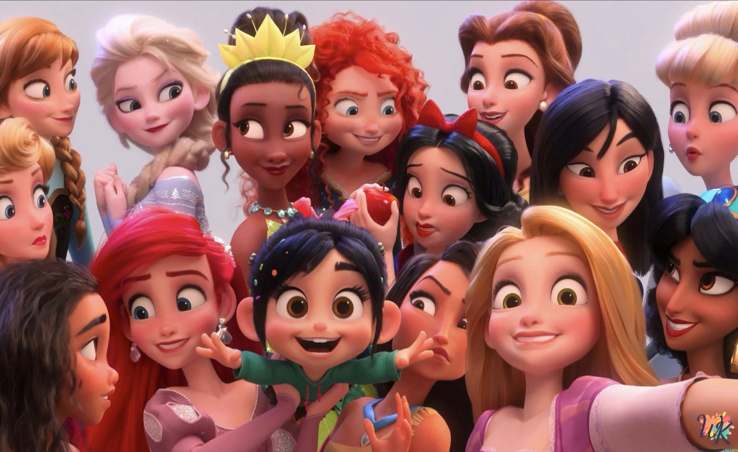 26 Dibujos Para Colorear Princesas Disney