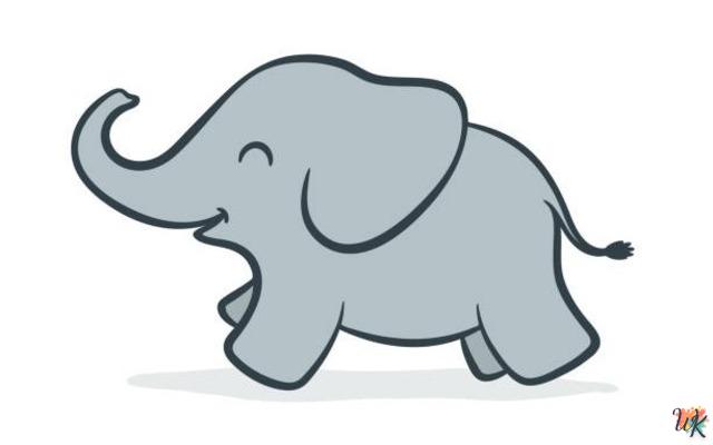 21 Dibujos Para Colorear Elefantes