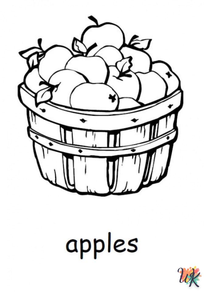 Dibujos para Colorear Manzanas 142