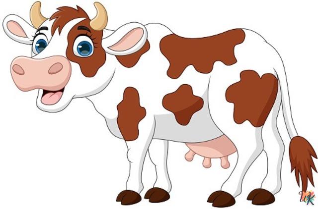 43 Dibujos Para Colorear Vaca