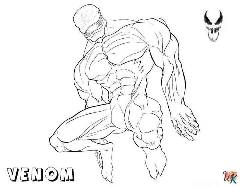 Dibujos para Colorear Venom 57