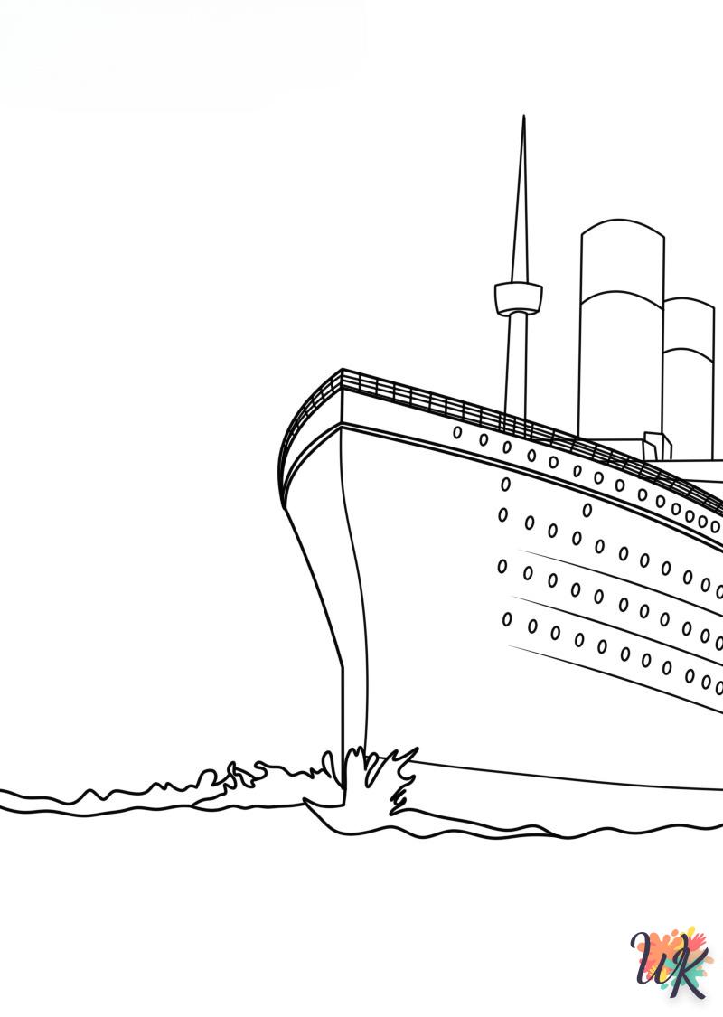 Dibujos para Colorear Titanic 56