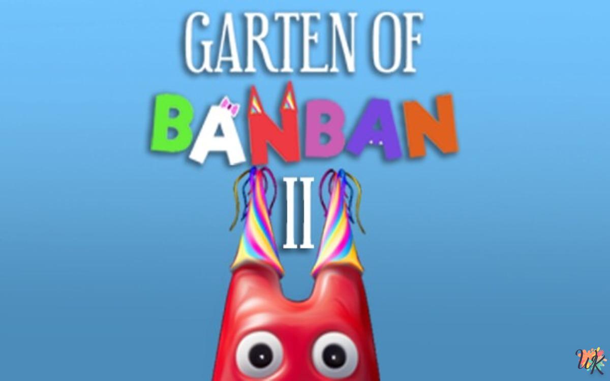 18 Dibujos Para Colorear Garten of Banban 2