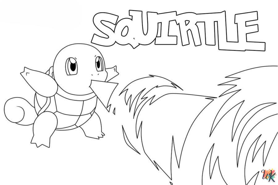 Dibujos para Colorear Squirtle 38