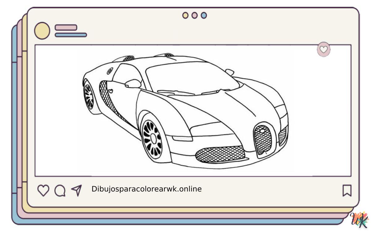 65 Dibujos Para Colorear Bugatti