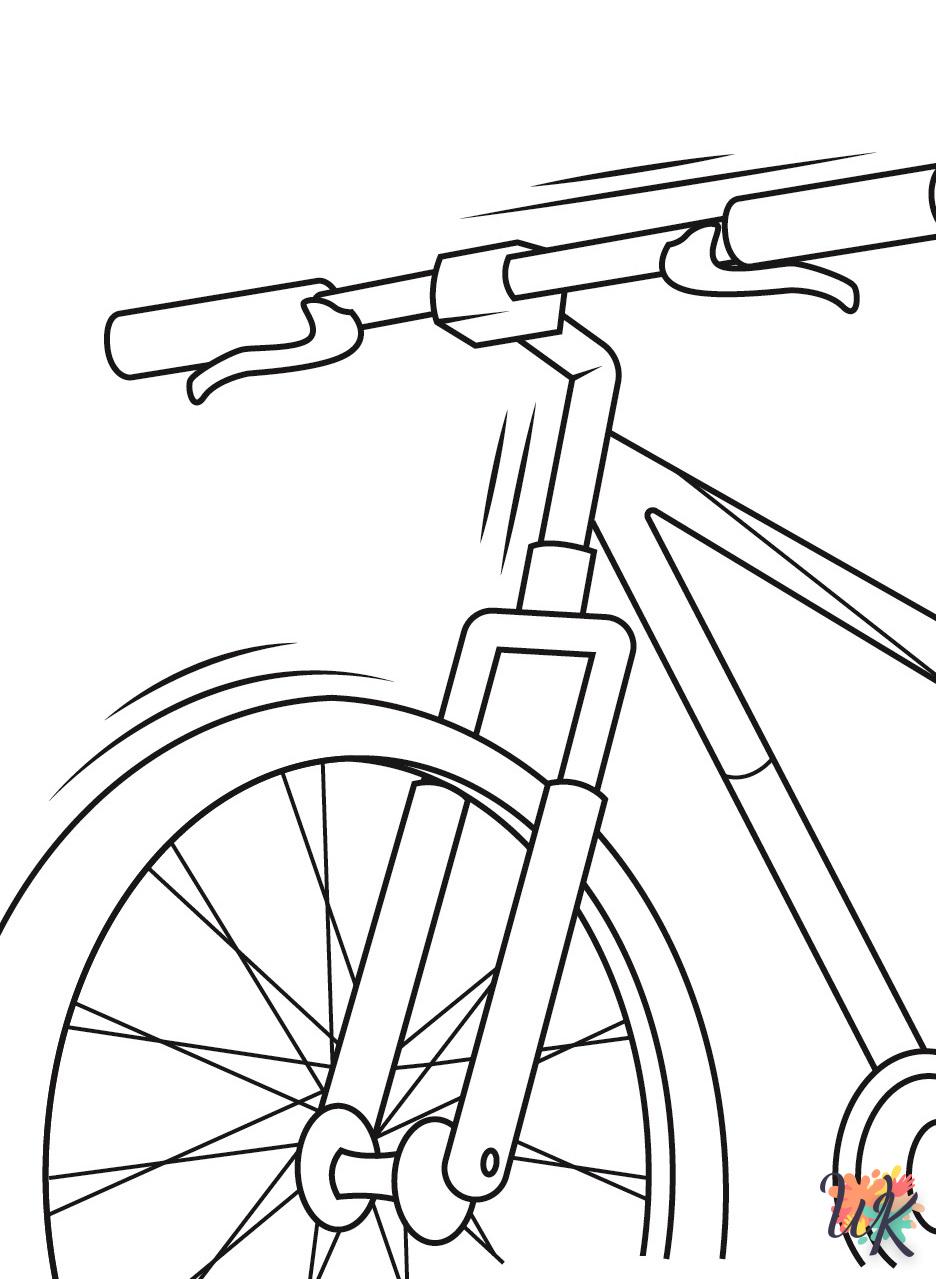 Dibujos para Colorear Bicicleta 10