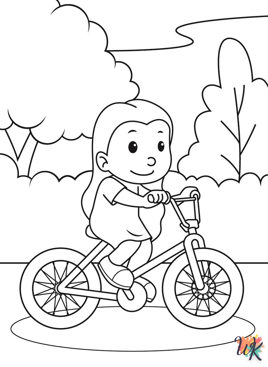 Dibujos para Colorear Bicicleta 25