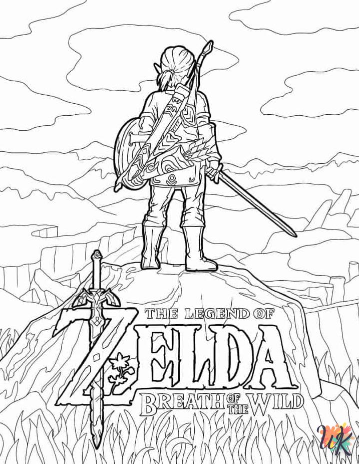 Colorear Legend of Zelda 16