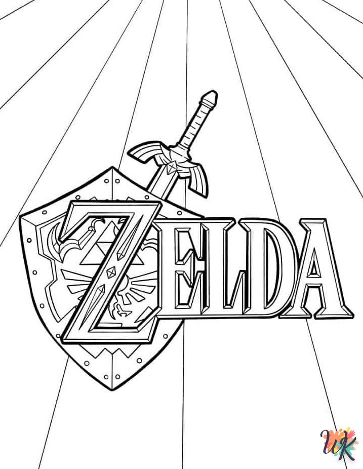 Colorear Legend of Zelda 19