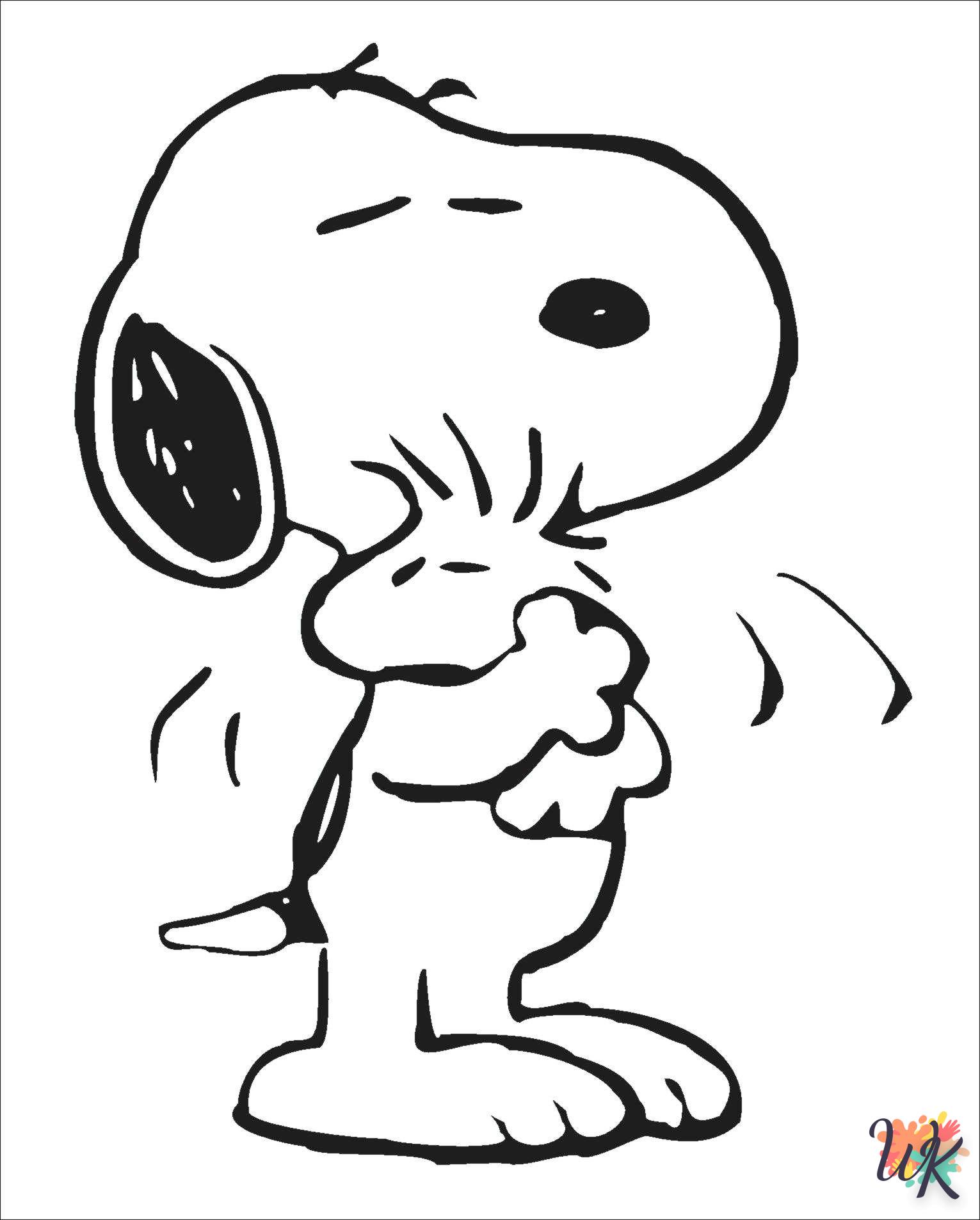 Dibujos Para Colorear Snoopy
