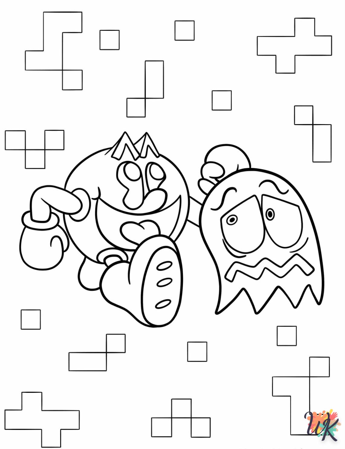 Dibujos para Colorear Pac Man 12