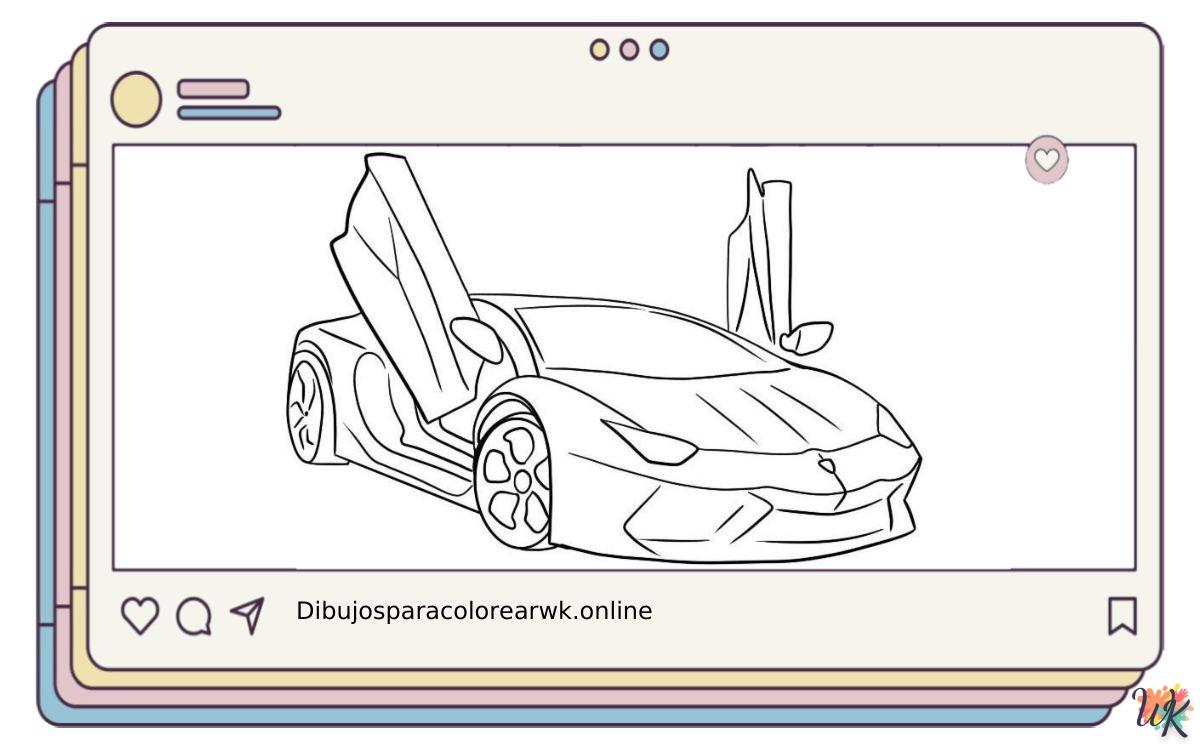 41 Dibujos Para Colorear Lamborghini