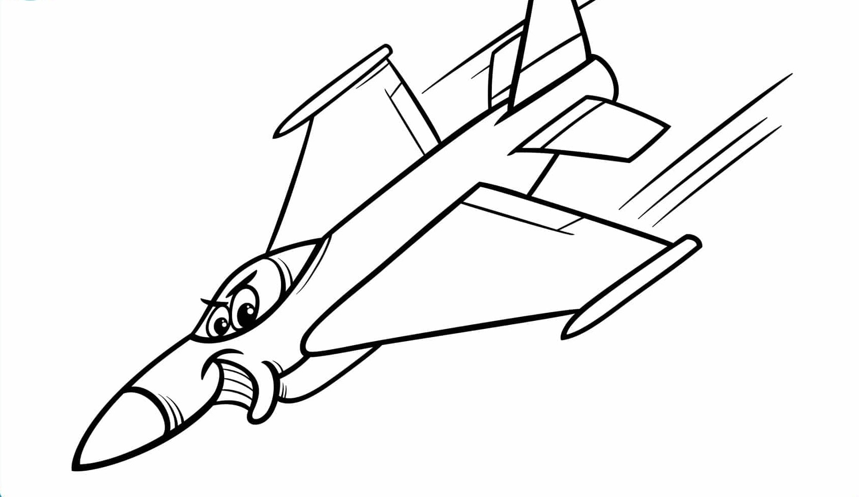 dibujos para colorear aviones militares