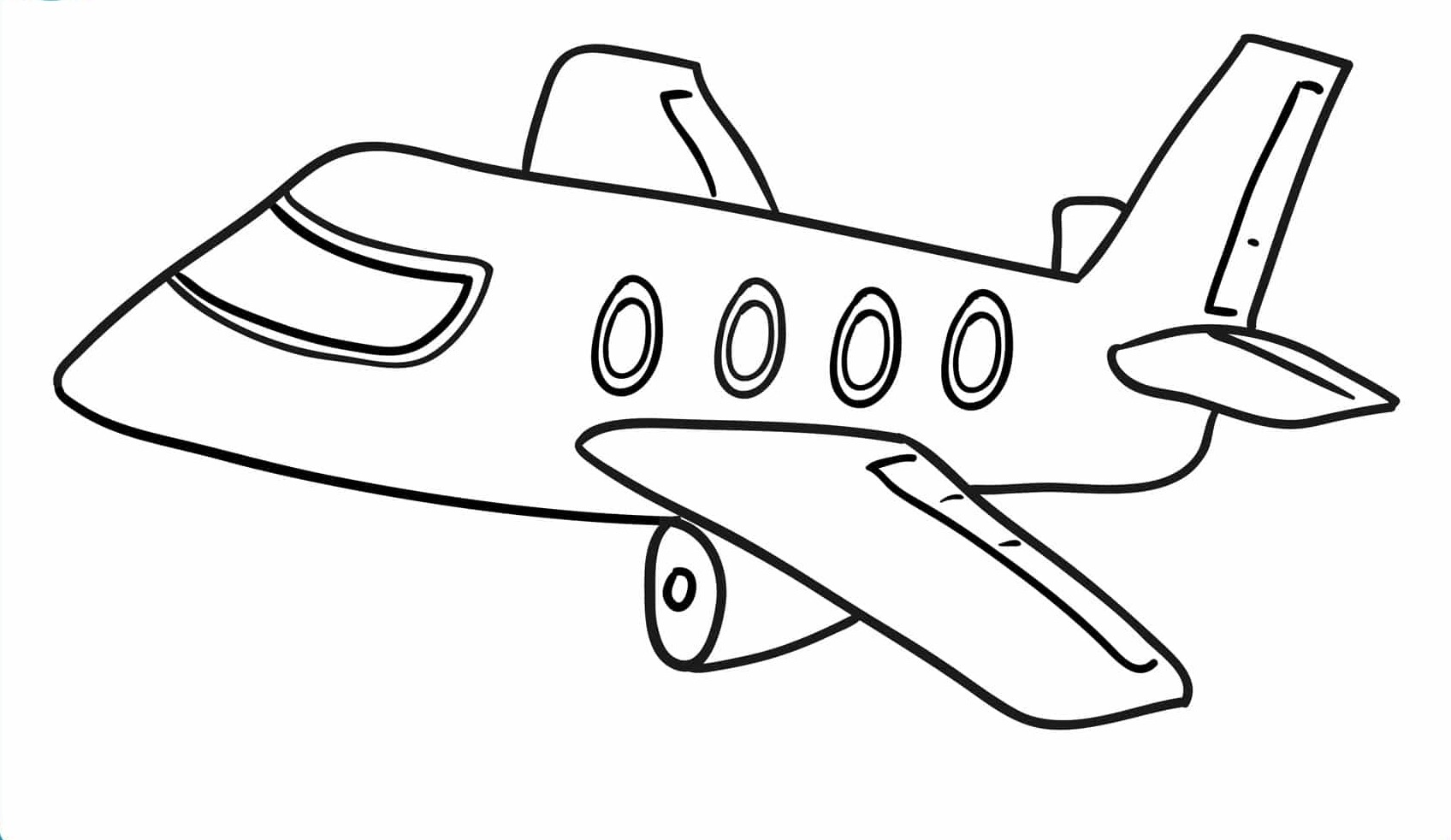 dibujos para colorear aviones