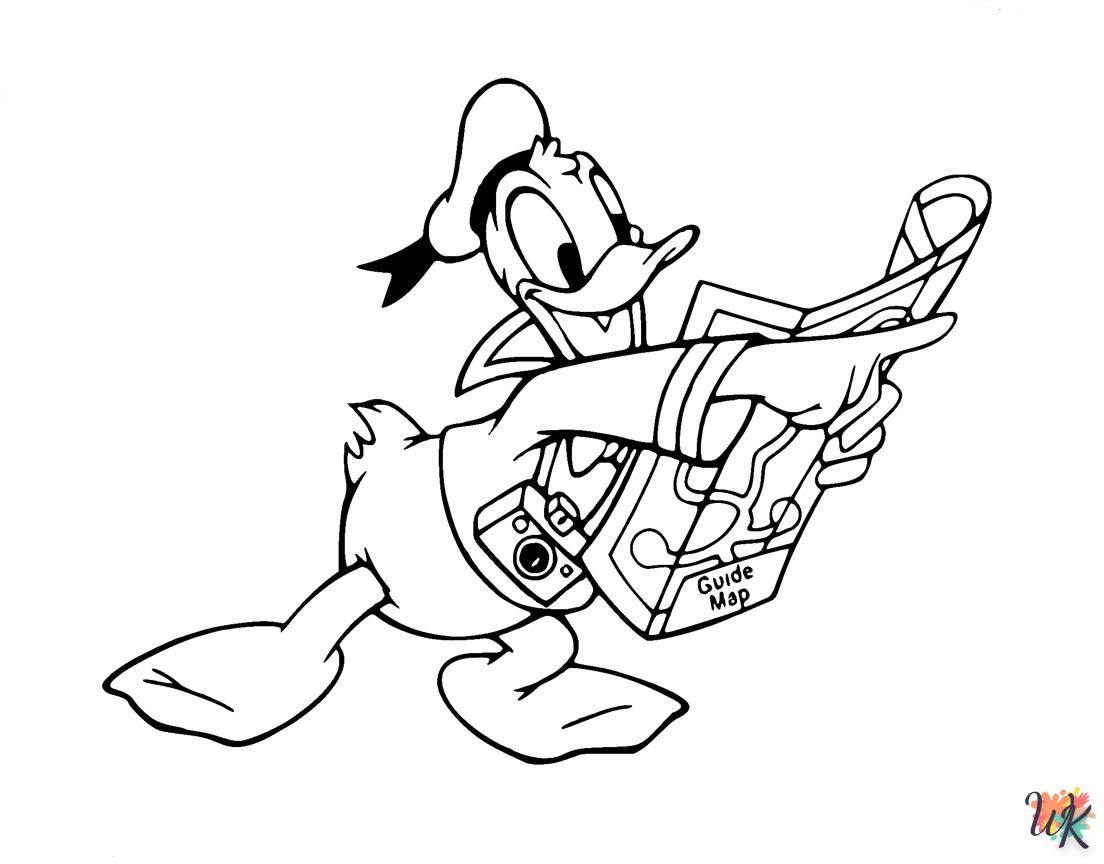 Dibujos para Colorear Donald