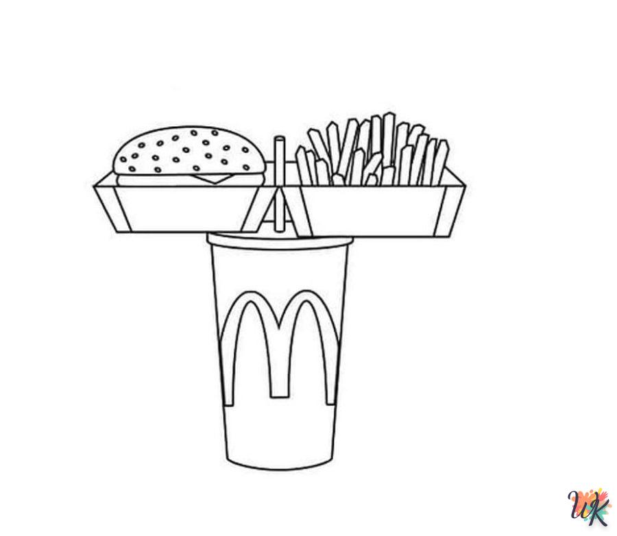 Dibujos para Colorear McDonald’s 11