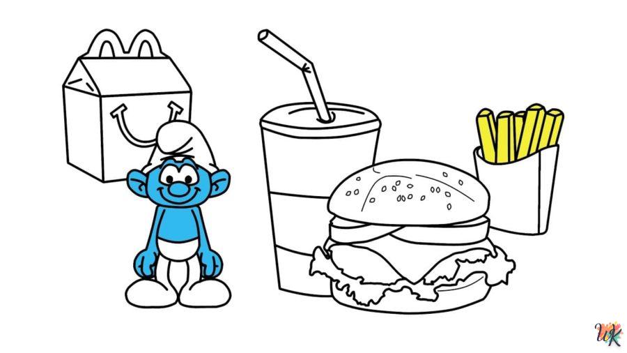 Dibujos para Colorear McDonald’s 30
