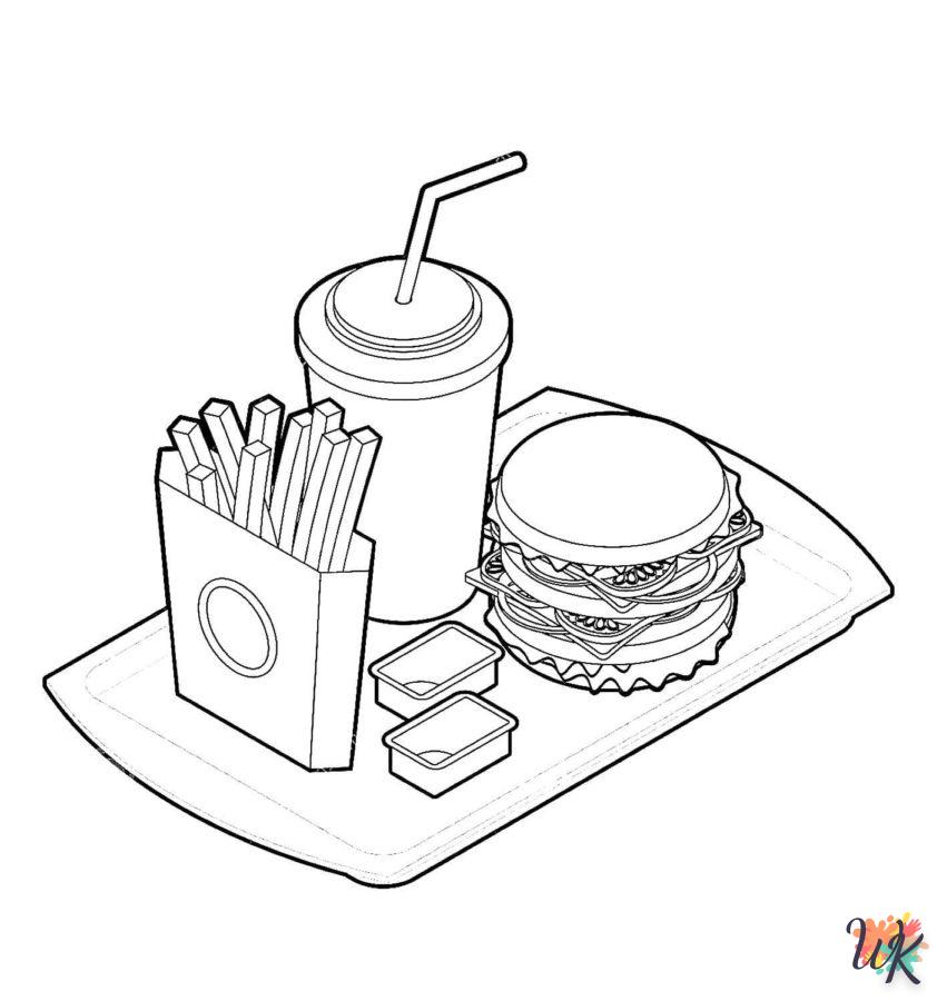 Dibujos para Colorear McDonald’s 36