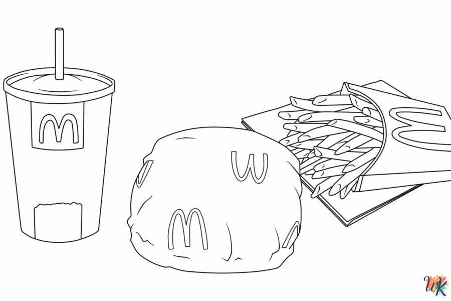 Dibujos para Colorear McDonald’s 43