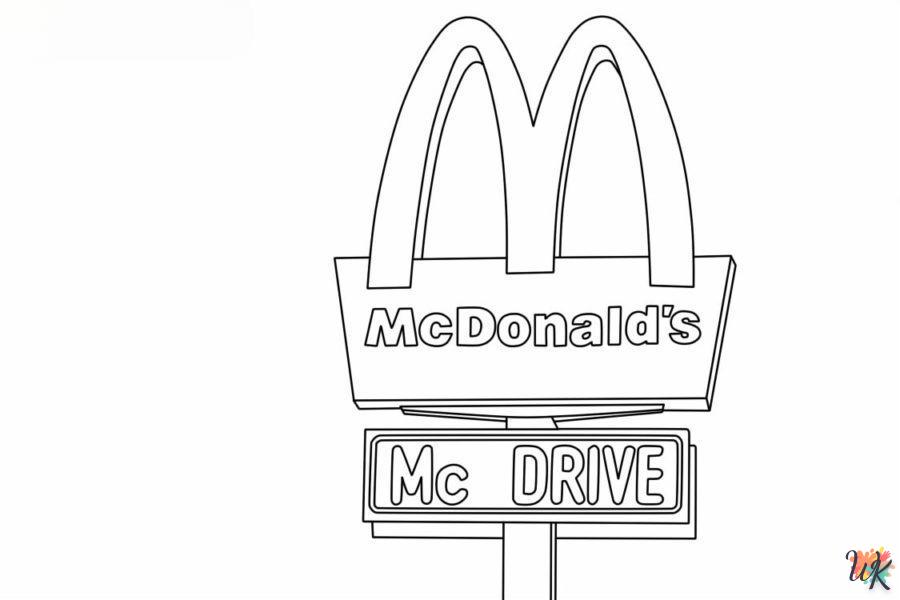 Dibujos para Colorear McDonald’s 45
