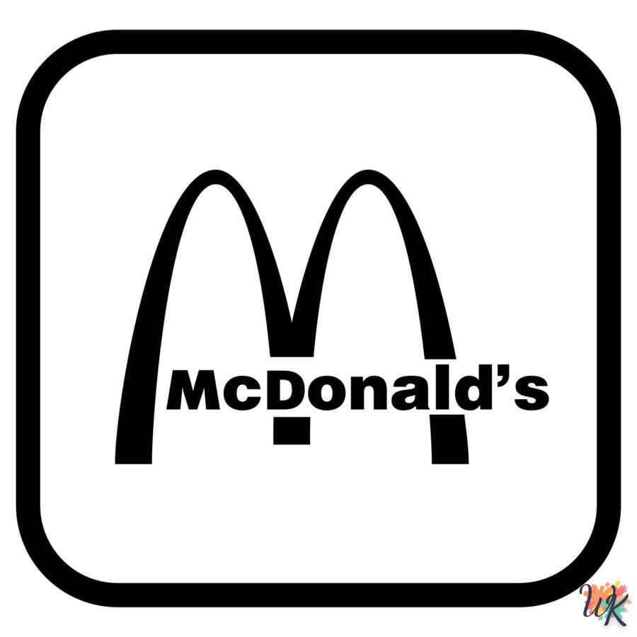 Dibujos para Colorear McDonald’s 7