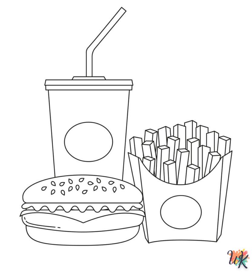Dibujos para Colorear McDonald’s 8