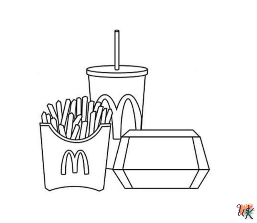 Dibujos para Colorear McDonald’s 9