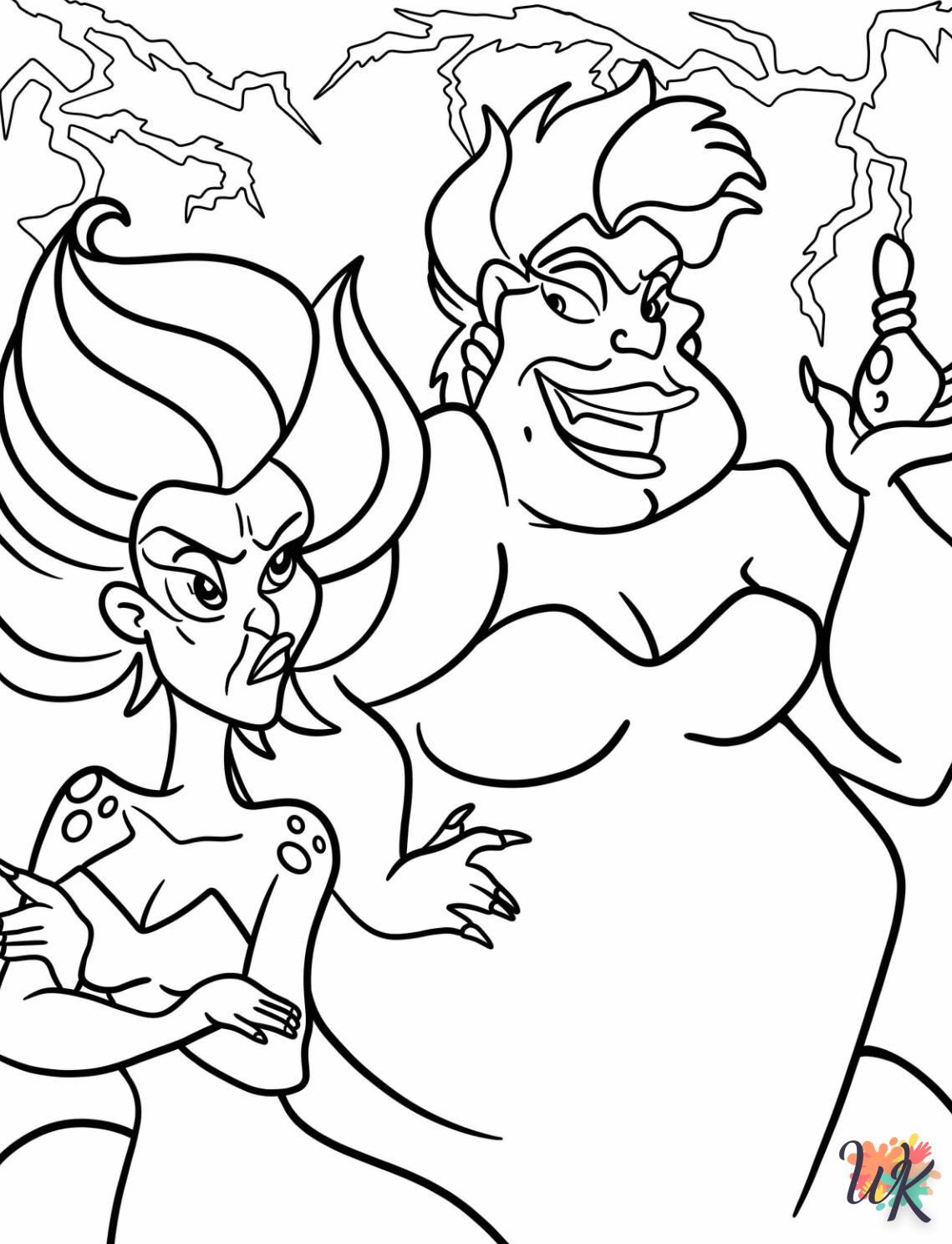 Dibujos para Colorear Ursula 13