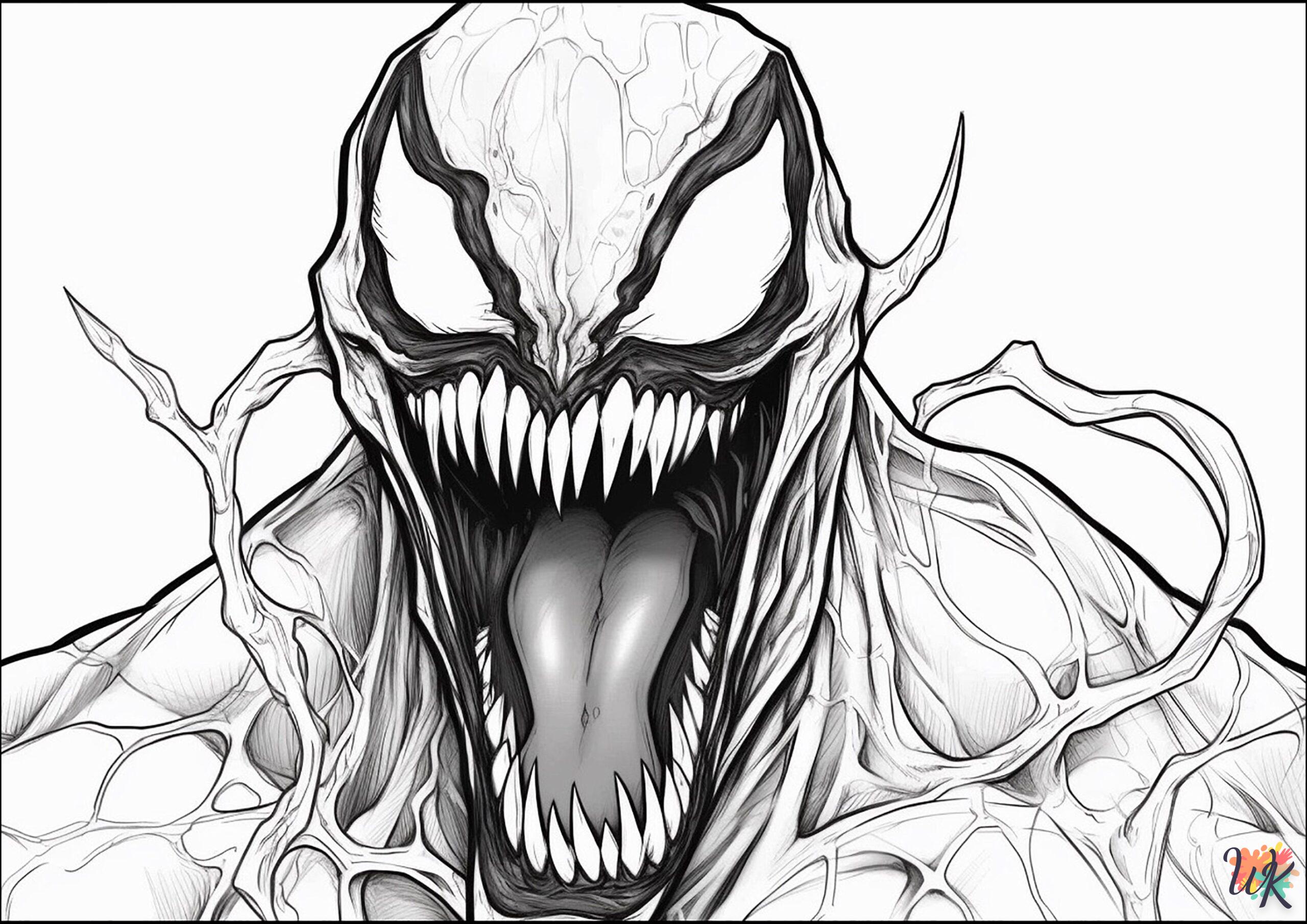 Dibujos para colorear Venom 5