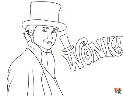 Dibujos para colorear Wonka