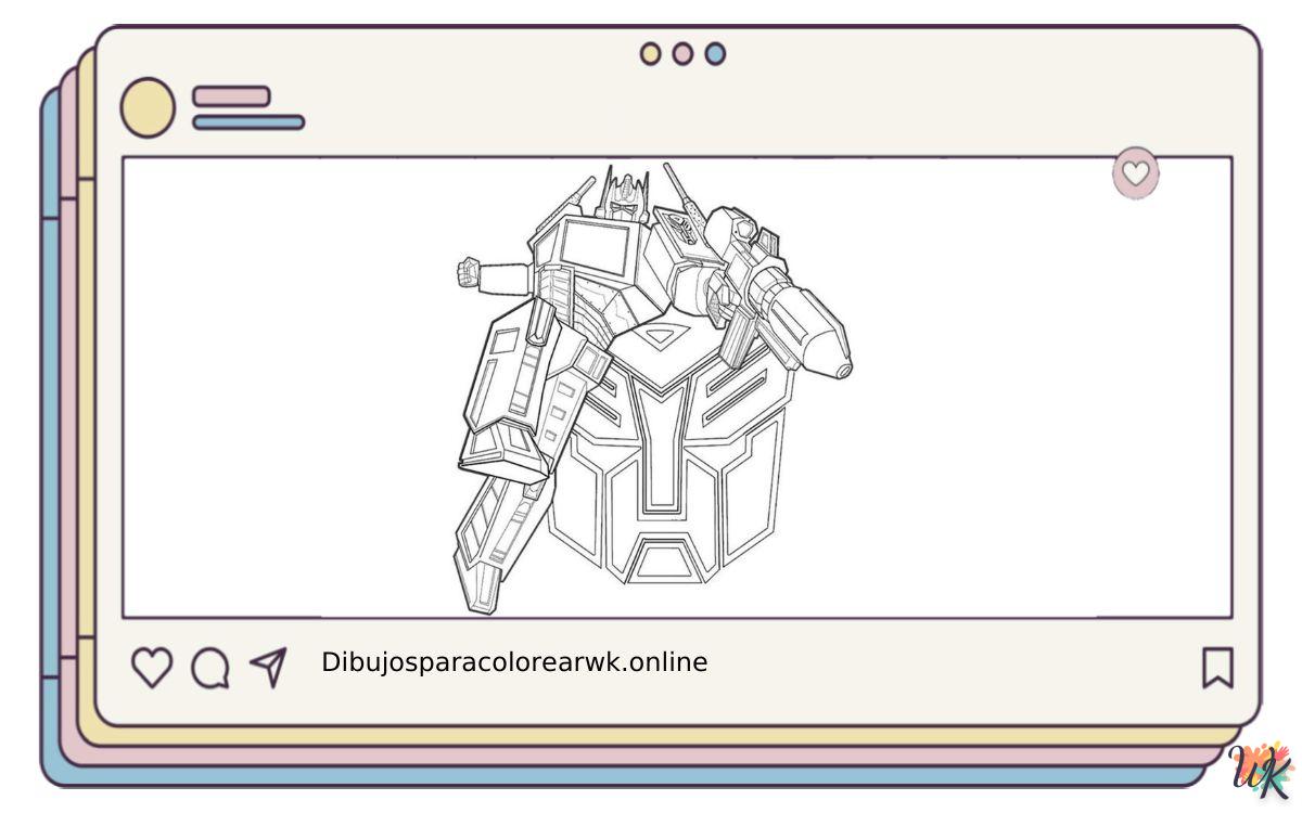 37 Dibujos Para Colorear Transformers