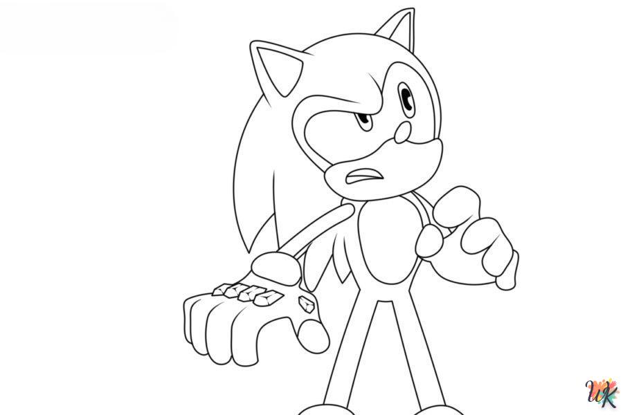Dibujos Para Colorear Sonic Prime 11