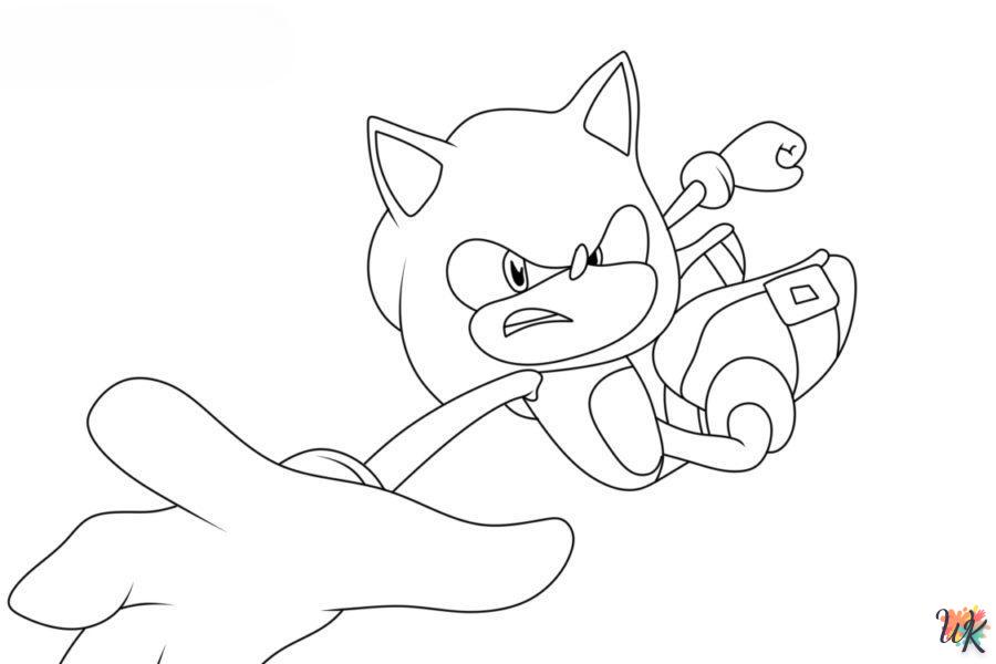 Dibujos Para Colorear Sonic Prime 12