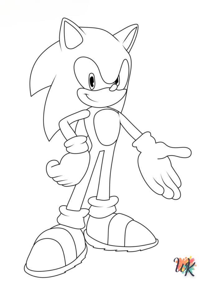 Dibujos Para Colorear Sonic Prime 16