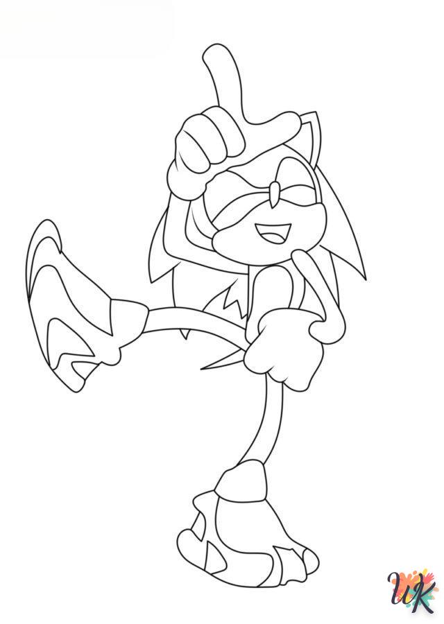 Dibujos Para Colorear Sonic Prime 17
