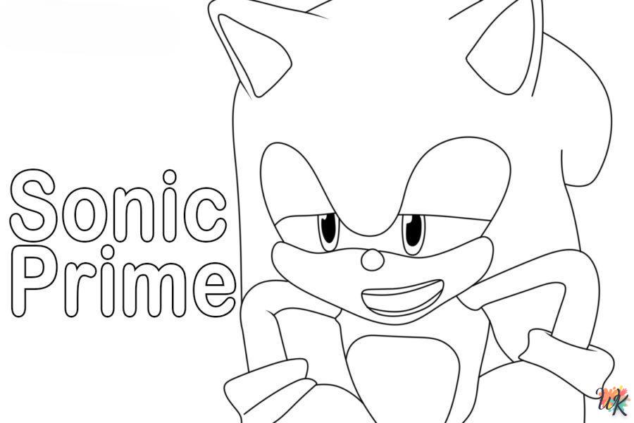 Dibujos Para Colorear Sonic Prime 19