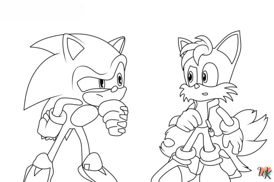 Dibujos Para Colorear Sonic Prime 2