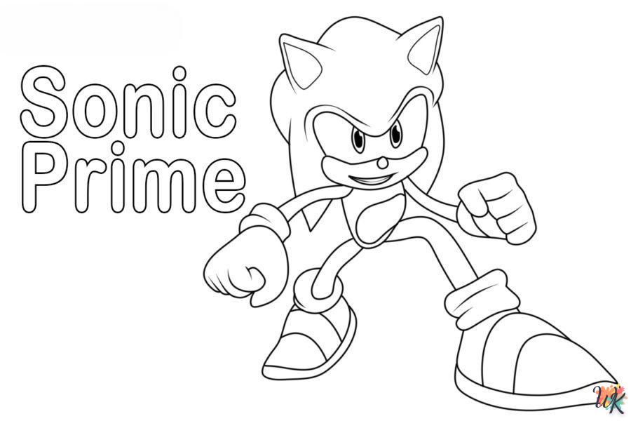 Dibujos Para Colorear Sonic Prime 20