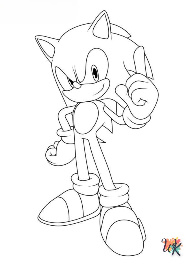 Dibujos Para Colorear Sonic Prime 5