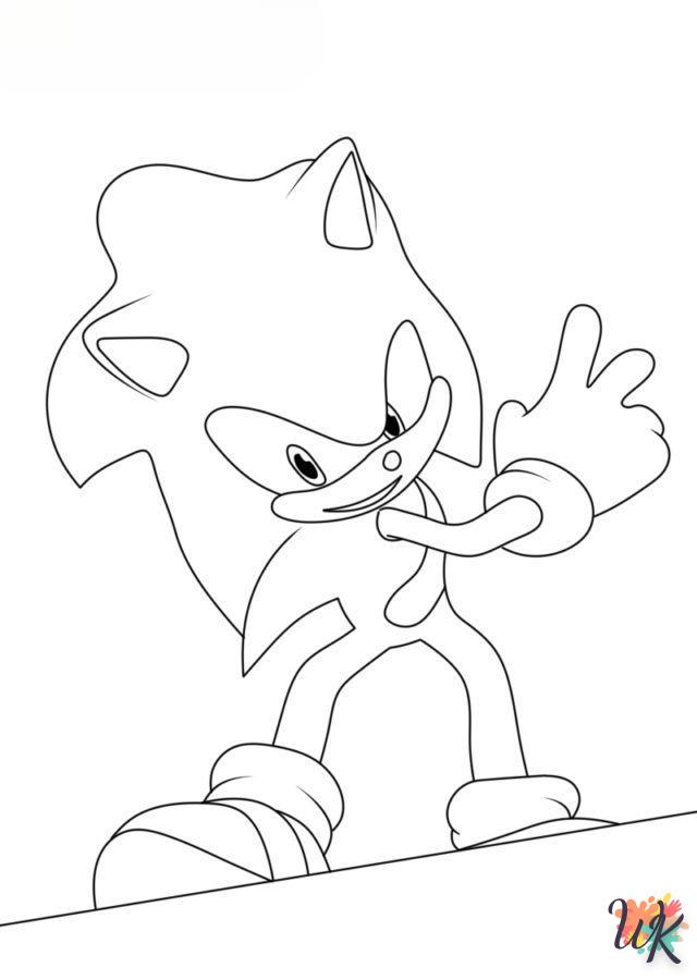 Dibujos Para Colorear Sonic Prime 6