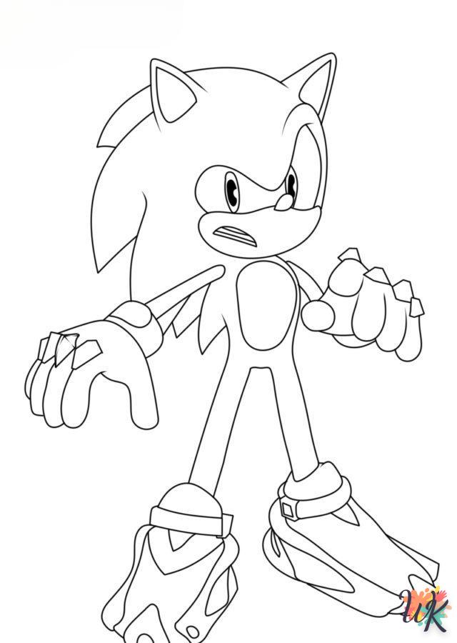 Dibujos Para Colorear Sonic Prime 8