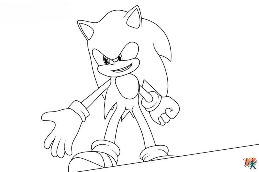 Dibujos Para Colorear Sonic Prime 9