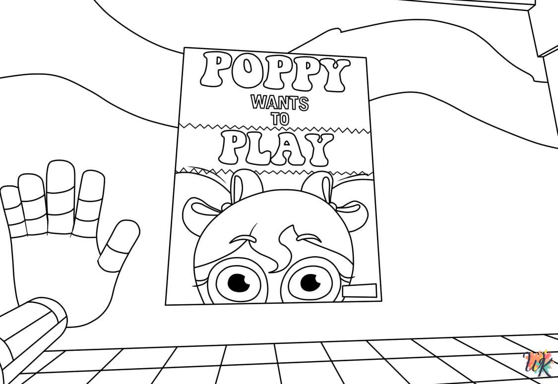 Dibujos para Colorear Poppy Playtime 1