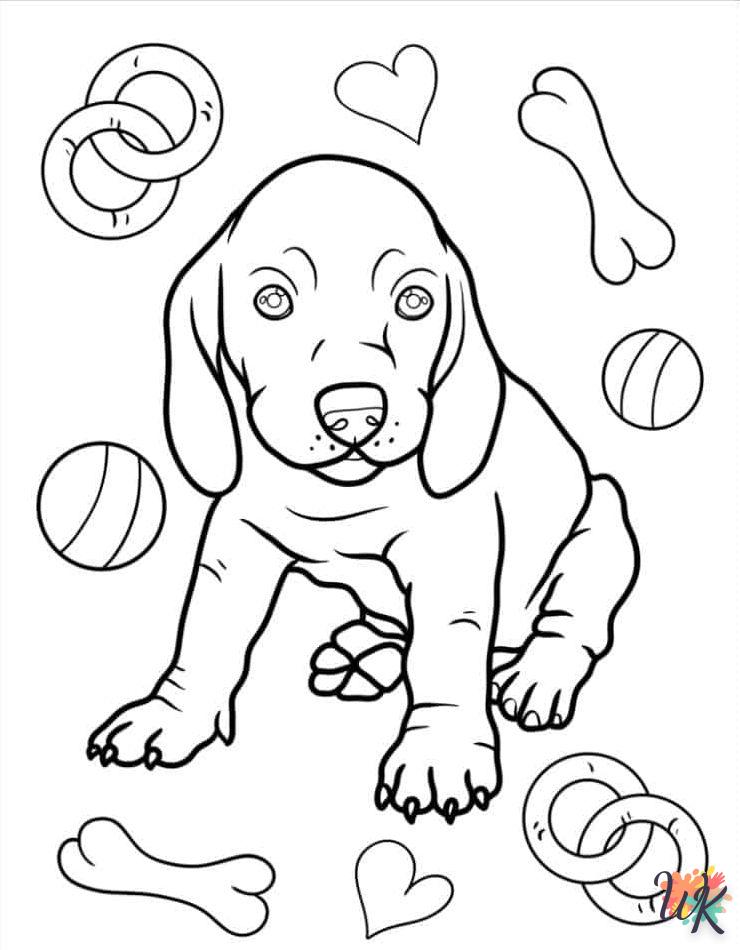 Dibujos para Colorear Puppy 31