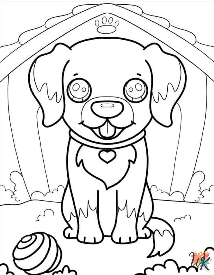 Dibujos para Colorear Puppy 22