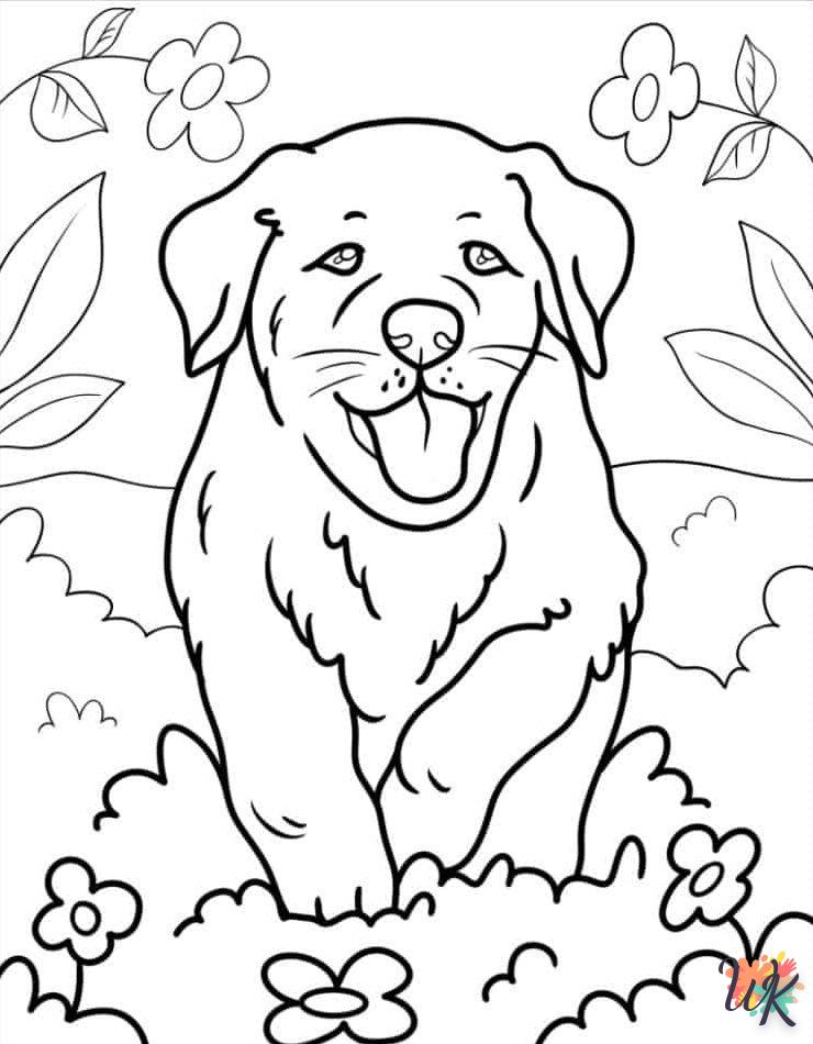 Dibujos para Colorear Puppy 21