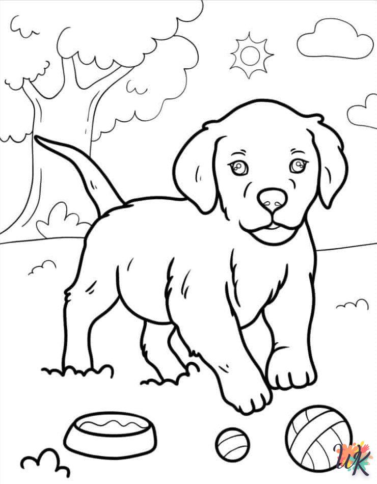 Dibujos para Colorear Puppy 20